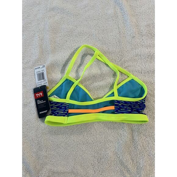 TYR Swimsuit Womens Top, VITALITY TRINITY TOP, Size XS /0-2 - Picture 3 of 3